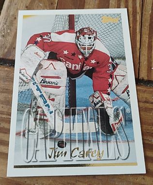 1995-96 Topps #210 Jim Carey — front