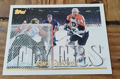 1995-96 Topps #118 Karl Dykhuis — front