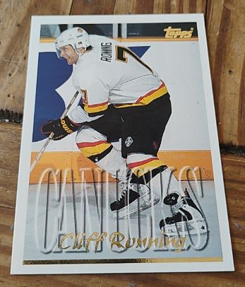 1995-96 Topps #99 Cliff Ronning — front