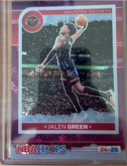 2024-25 Panini NBA Hoops #24-25 Jalen Green — front