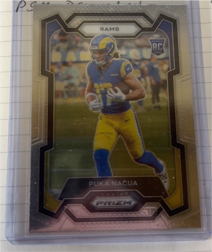2023 Panini Prizm #357 Puka Nacua — front