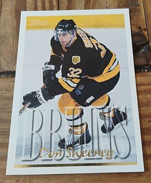 1995-96 Topps #127 Don Sweeney — front