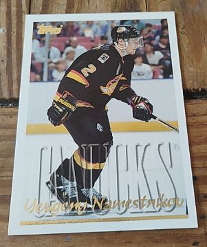1995-96 Topps #46 Yevgeny Namestnikov — front