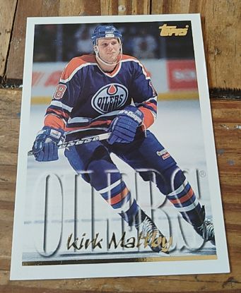1995-96 Topps #133 Kirk Maltby — front