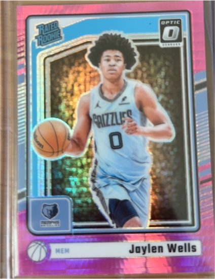 2024-25 Donruss Optic #252 Jaylen Wells — front