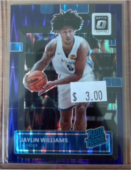 2022-23 Donruss Optic #246 Jaylin Williams — front