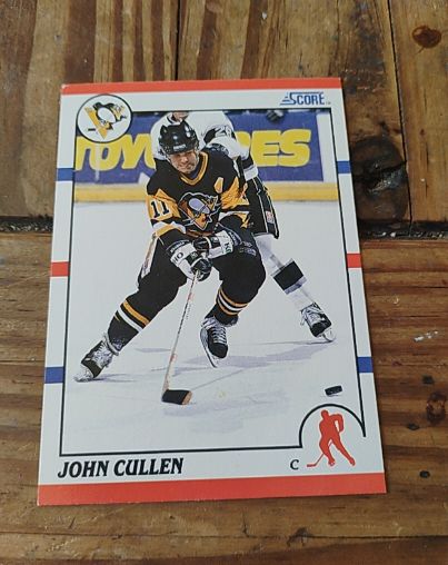 1990-91 Score #164 John Cullen — front