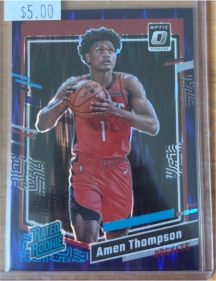 2023-24 Panini Donruss Optic #229 Amen Thompson — front