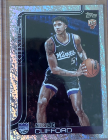 2025-26 Topps Basketball #224 Nique Clifford — front