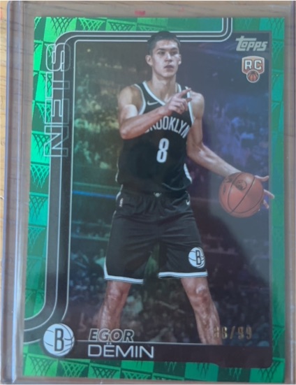 2025-26 Topps #208 Egor Demin — front