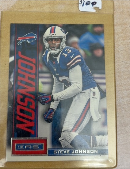 2013 Panini Rookies & Stars #11 Steve Johnson — front