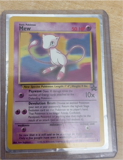 1999 Pokémon #8 Mew — front