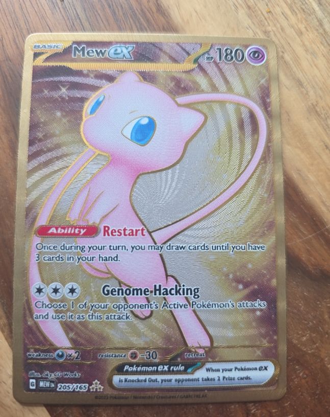 2023 Pokémon Scarlet & Violet 151 #205 Mew ex — front