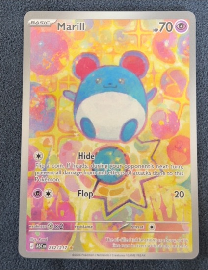 2023 Pokémon Ascended Heroes #232 Marill — front