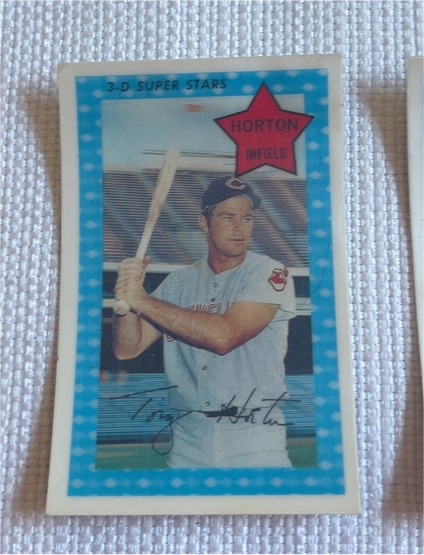 1971 Kellogg's 3-D Super Stars #69 Tony Horton — front