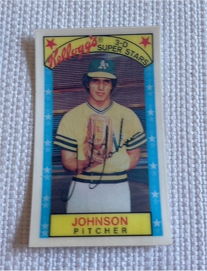 1979 Kellogg's 3-D Super Stars #6 John Henry Johnson — front