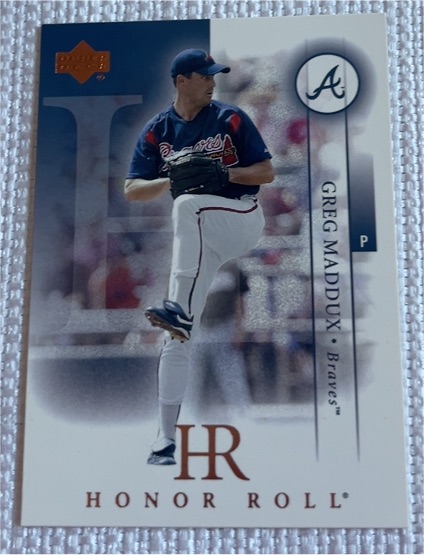 2003 Upper Deck Honor Roll #15 Greg Maddux — front