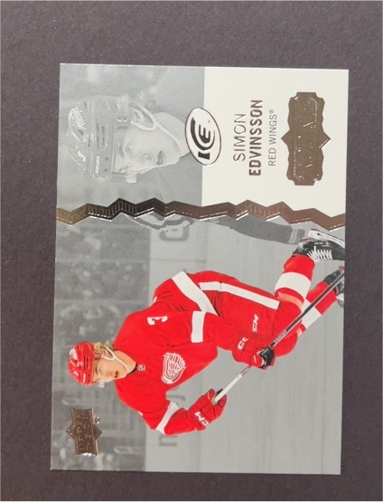 2023-24 Upper Deck Ice #143 Simon Edvinsson — front