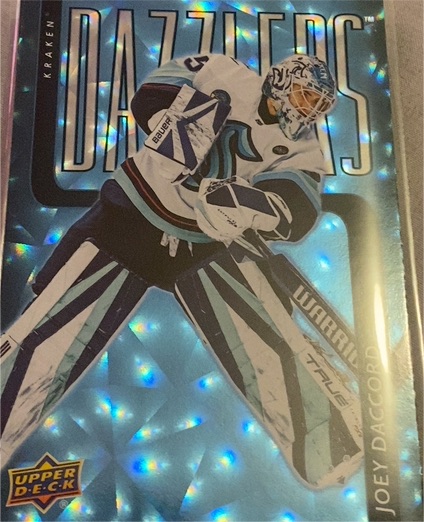 2025-26 Upper Deck Series 1 #DZ-8 Joey Daccord — front