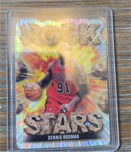 2025 Topps Chrome Rock Stars #RS-12 Dennis Rodman — front