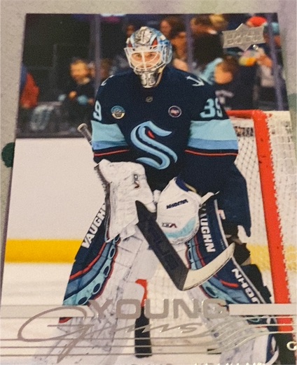 2025-26 Upper Deck #39 Philipp Grubauer — front