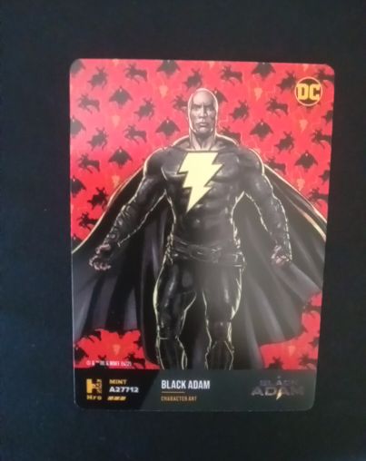 2022 HRO Chapter 2 #A27712 Black Adam Character Art — front