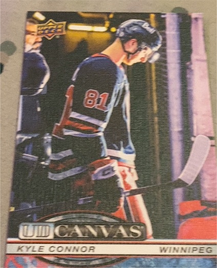 2025-26 Upper Deck Series 1 UD Canvas #C-17 Kyle Connor — front