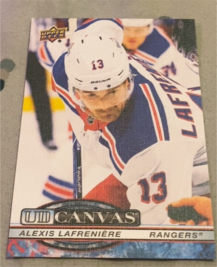 2025-26 Upper Deck #C-77 Alexis Lafreniere UD Canvas — front