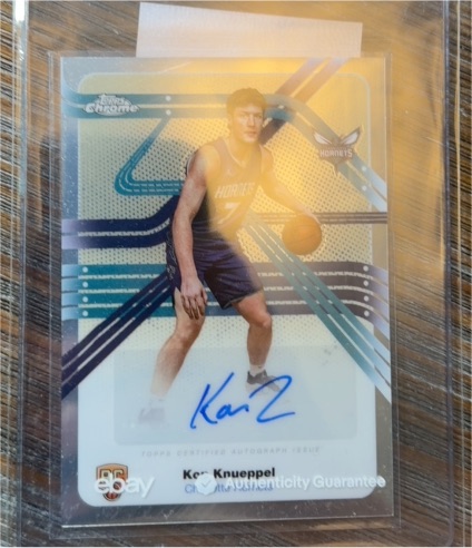 2025 Topps Chrome #NS-KK Kon Knueppel — front