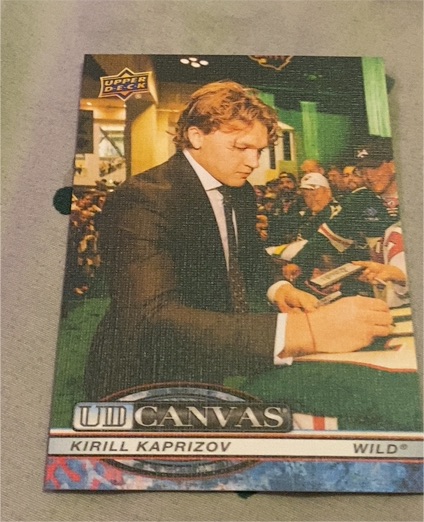 2025-26 Upper Deck #C-83 Kirill Kaprizov UD Canvas — front