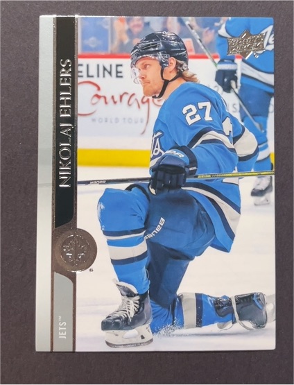 2020-21 Upper Deck Series 1 #193 Nikolaj Ehlers — front