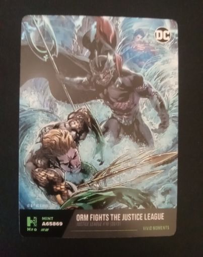2022 HRO DC Universe Chapter 2 #A65869 Orm Fights The Justice League — front