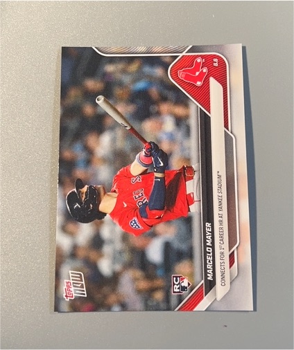 2025 Topps Now #214 Marcelo Mayer — front