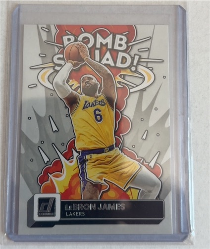 2022-23 Panini Donruss #3 LeBron James Bomb Squad — front