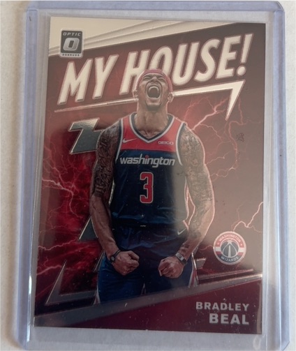 2019-20 Panini Donruss Optic #14 Bradley Beal My House! — front
