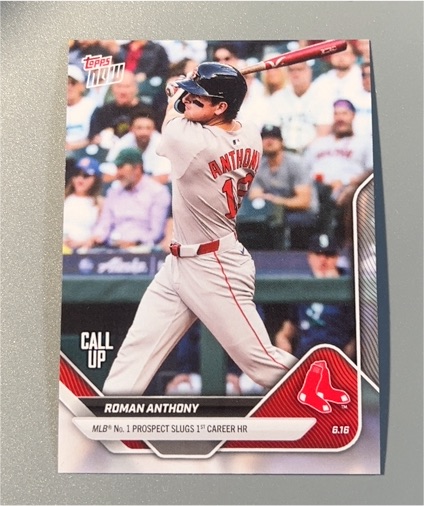 2025 Topps Now #305 Roman Anthony — front