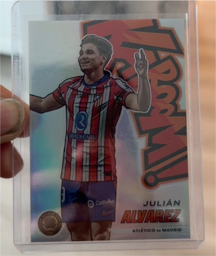 2025 Panini Prizm FIFA Club World Cup #2 Julián Alvarez Kaboom! — front