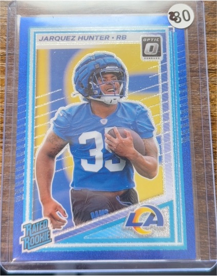 2025 Panini Donruss Optic #292 Jarquez Hunter — front
