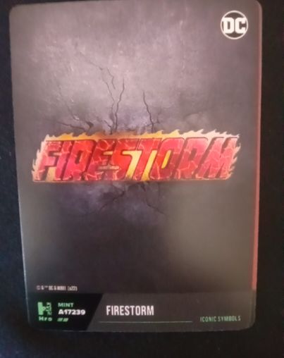 2022 DC Chapter 2 Physical Card Iconic Symbols Firestorm Mint A17239 — front
