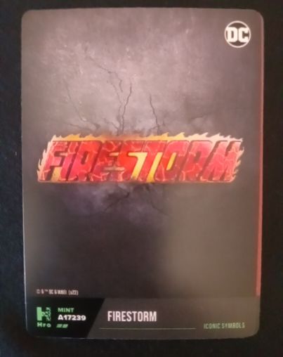 2022 DC Chapter 2 Physical Card Iconic Symbols Firestorm — front