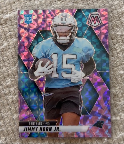 2025 Panini Mosaic #339 Jimmy Horn Jr. — front