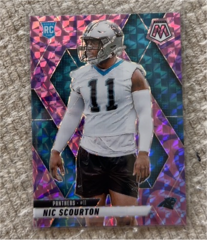 2025 Panini Mosaic #391 Nic Scourton — front
