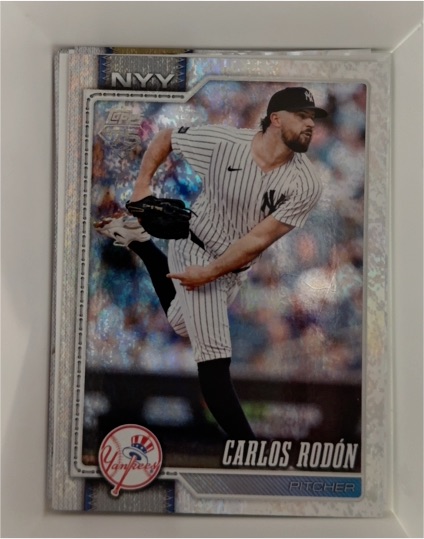 2026 Topps Series 1 #82 Carlos Rodón — front