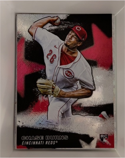2026 Topps Series 1 Stars of MLB #SMLB-27 Chase Burns — front