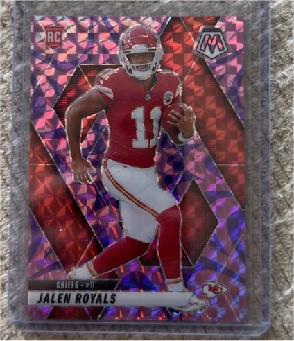 2025 Panini Mosaic #313 Jalen Royals — front