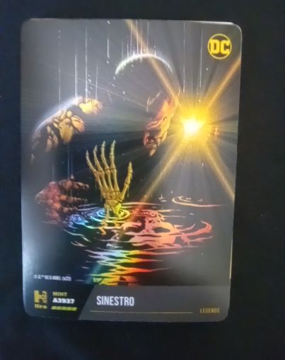 2022 DC Hybrid #A3937 Sinestro — front