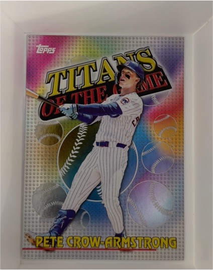 2026 Topps Series 1 #TOG-13 Pete Crow-Armstrong Titans Of The Game — front