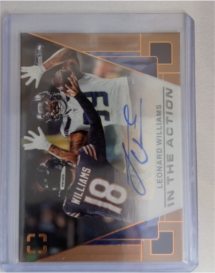 2023 Panini In The Action Leonard Williams — front