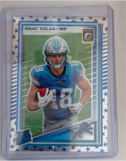 2025 Panini Donruss Optic #219 Isaac TeSlaa Rated Rookie — front