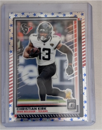 2025 Panini Donruss Optic #129 Christian Kirk Houston Texans — front